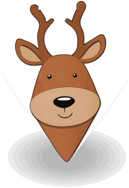 Reindeer tracking marker